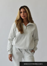 Essentials Quarter Zip - MES AMIES