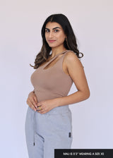 Cold Shoulder Tank - MES AMIES