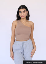 Cold Shoulder Tank - MES AMIES