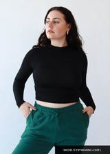 Mock Neck - MES AMIES