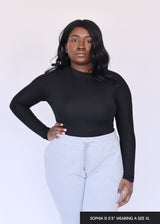 Mock Neck - MES AMIES