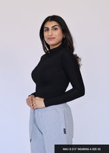 Mock Neck - MES AMIES