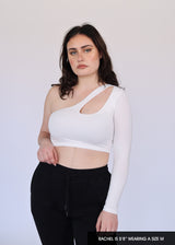 Cold Shoulder Long Sleeve - MES AMIES