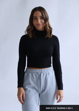 Mock Neck - MES AMIES