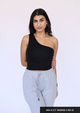 Cold Shoulder Tank - MES AMIES