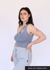 Cold Shoulder Tank - MES AMIES