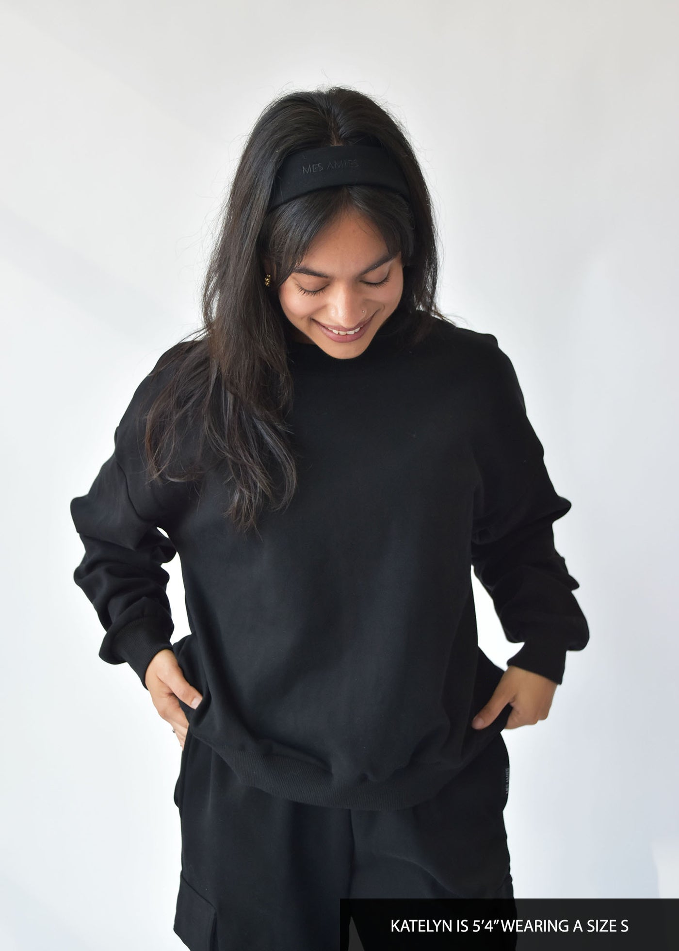 Oversized Crewneck | MES AMIES