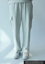 Cargo Wide Leg Sweatpants